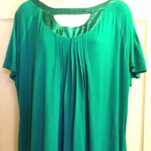 Plus Size Ashley Stuart Choker Top 22/24